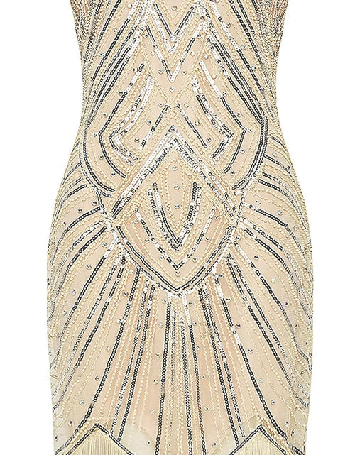 Load image into Gallery viewer, Women'S Flapper Dresses 1920S Beaded Fringed Great Gatsby Dress
