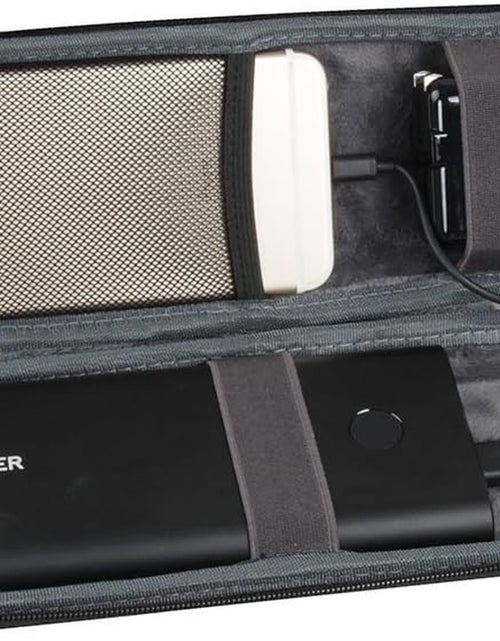 Load image into Gallery viewer, Hard Travel Nylon Case Fits Anker Powercore 26800 / Anker Powercore III Elite 25600 PD Portable Charger External Battery and Wall Charger
