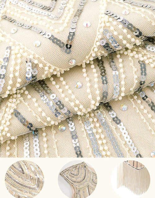 Load image into Gallery viewer, Women'S Flapper Dresses 1920S Beaded Fringed Great Gatsby Dress

