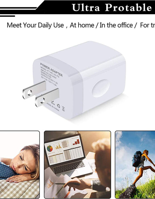 Load image into Gallery viewer, USB C Wall Charger,2Pack 20W USB C Block PD Fast Charger Type C Wall Adapter for Iphone 15 14 13 12 11 Pro Max,Se,8 7 6 Plus,Ipad,Samsung Galaxy S23 S22 S21 Ultra S20 A14 A13 A33 A03S,Pixel 7 6 6A 5A
