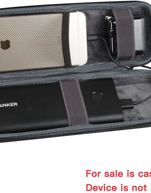 Load image into Gallery viewer, Hard Travel Nylon Case Fits Anker Powercore 26800 / Anker Powercore III Elite 25600 PD Portable Charger External Battery and Wall Charger
